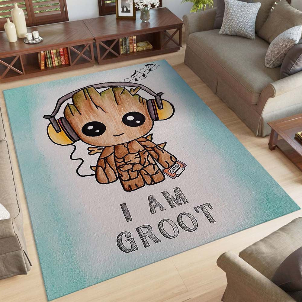 Groot I am Groot carpet