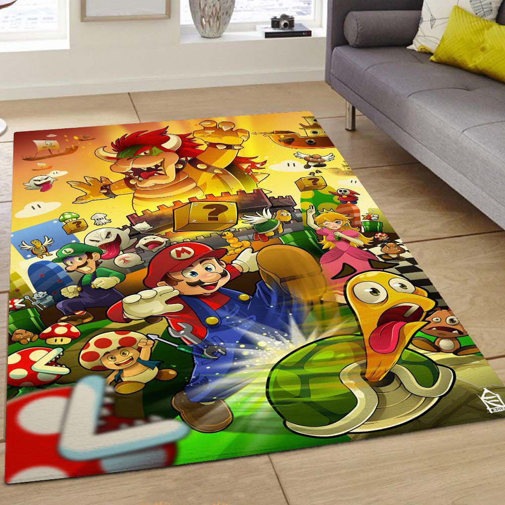 Mario All Characters 4 Carpet