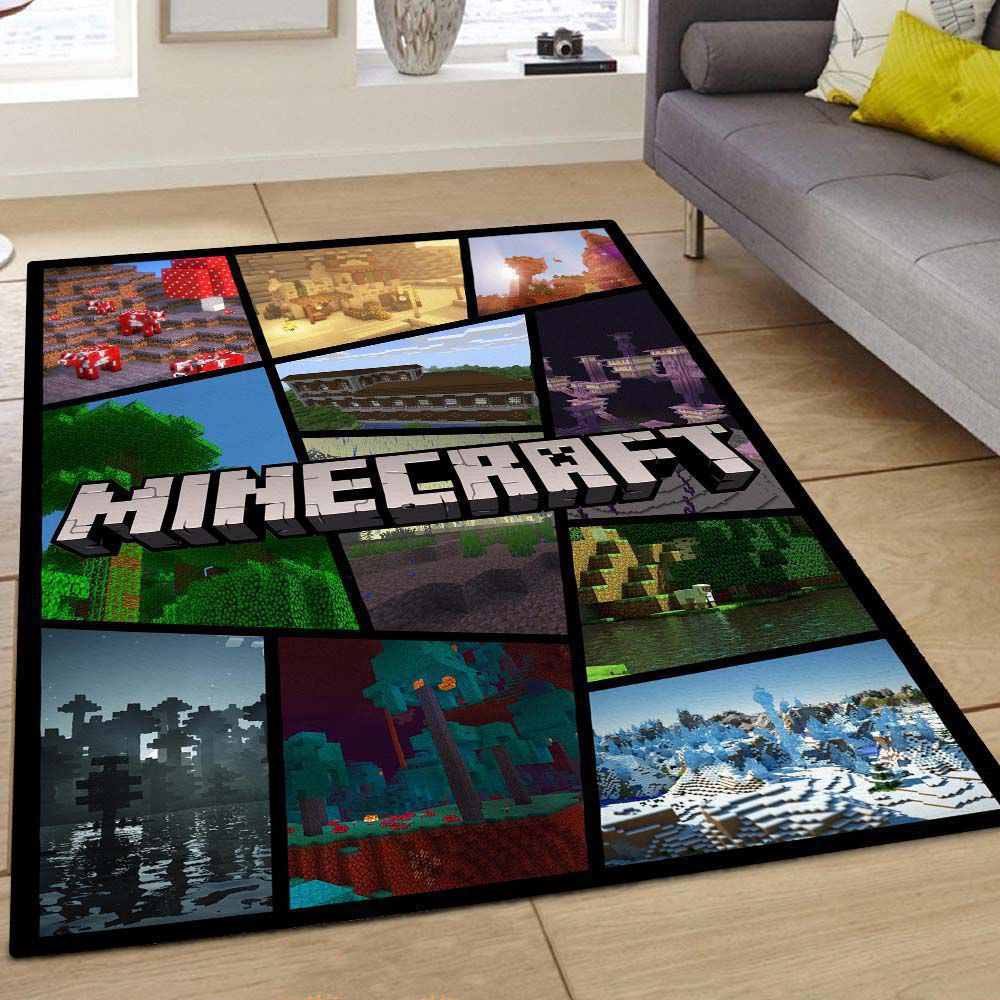Minecraft All Characters 1017 Carpet