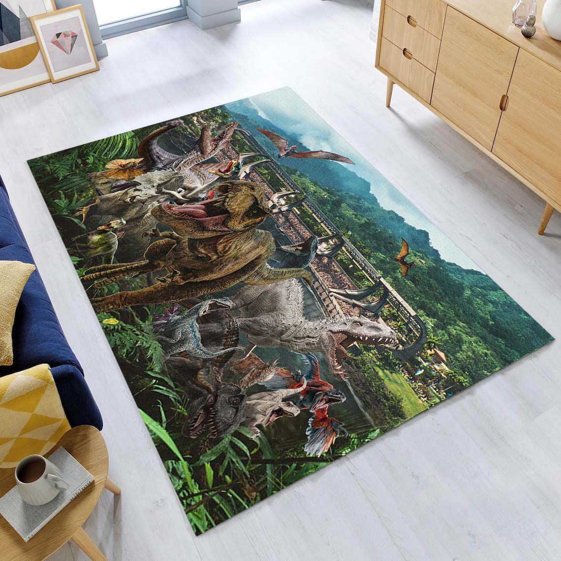 Jurassic World Dinosaurs 1 Rug