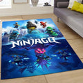 Ninjago All Characters Fighting 1015 Carpet
