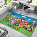 Mario All Characters 5 Carpet