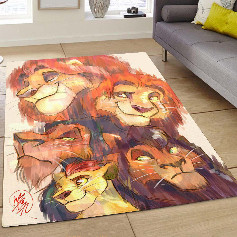 Lion King All Characters 103 Carpet