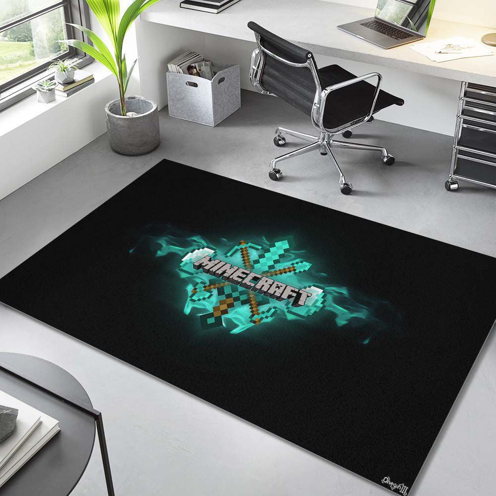 Weapon Sword Minecraft Rug
