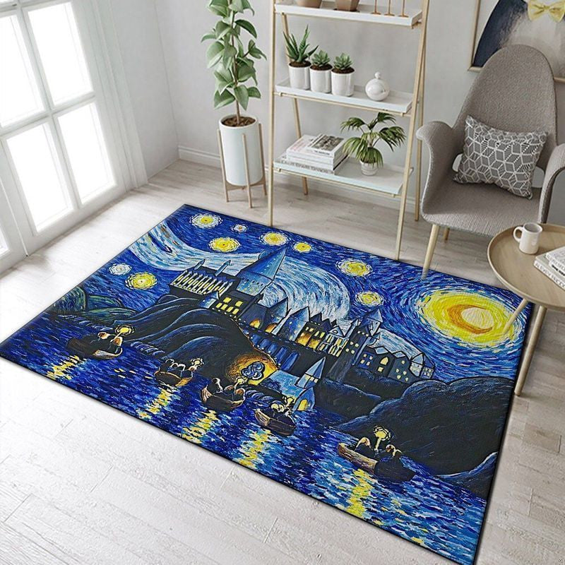Harry Potter Hogwarts Starry Night