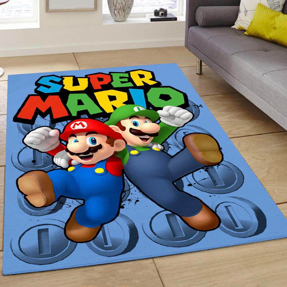 Super Mario And Luigi 3 Carpet