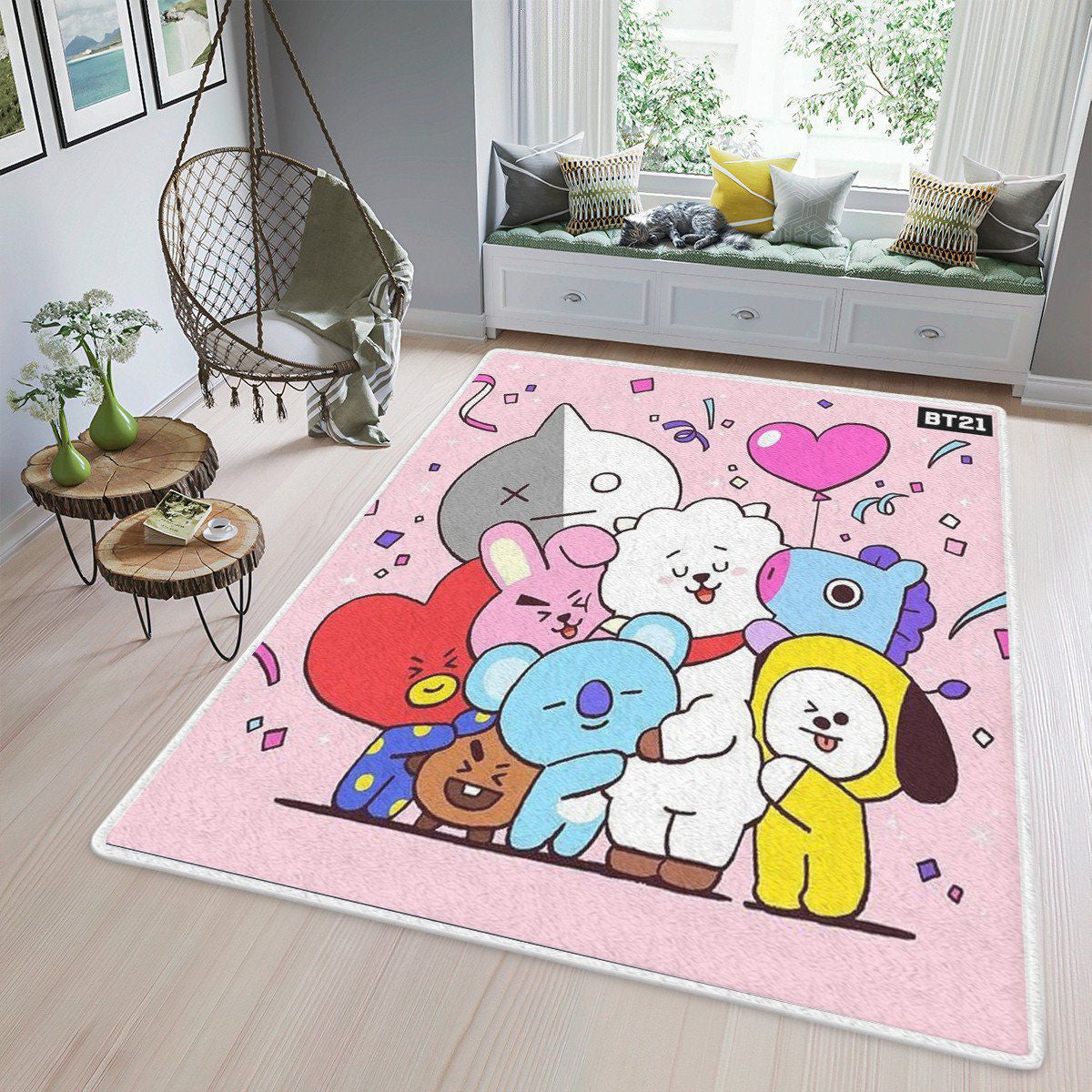 Ventilateur cadeau BTS BT21 Bangtan Army 22