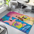 SpongeBob and his friends 3 carpet