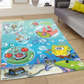 Spongebob Squarepants All Characters 4 Carpet
