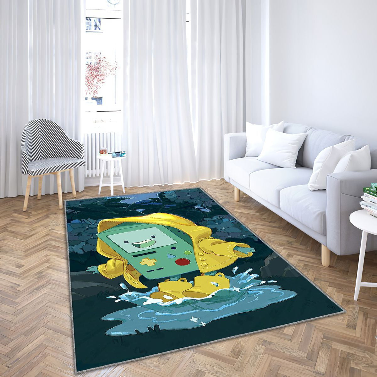 BMO Puddles, adventure time, anime, gameboy
