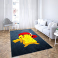Pikachu wearing a hat for his phone