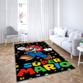 Super mario, cartoon, logo