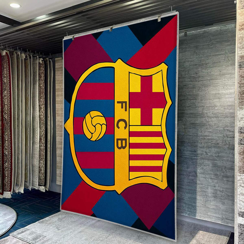 FC Barcelona Modern Geometric 16