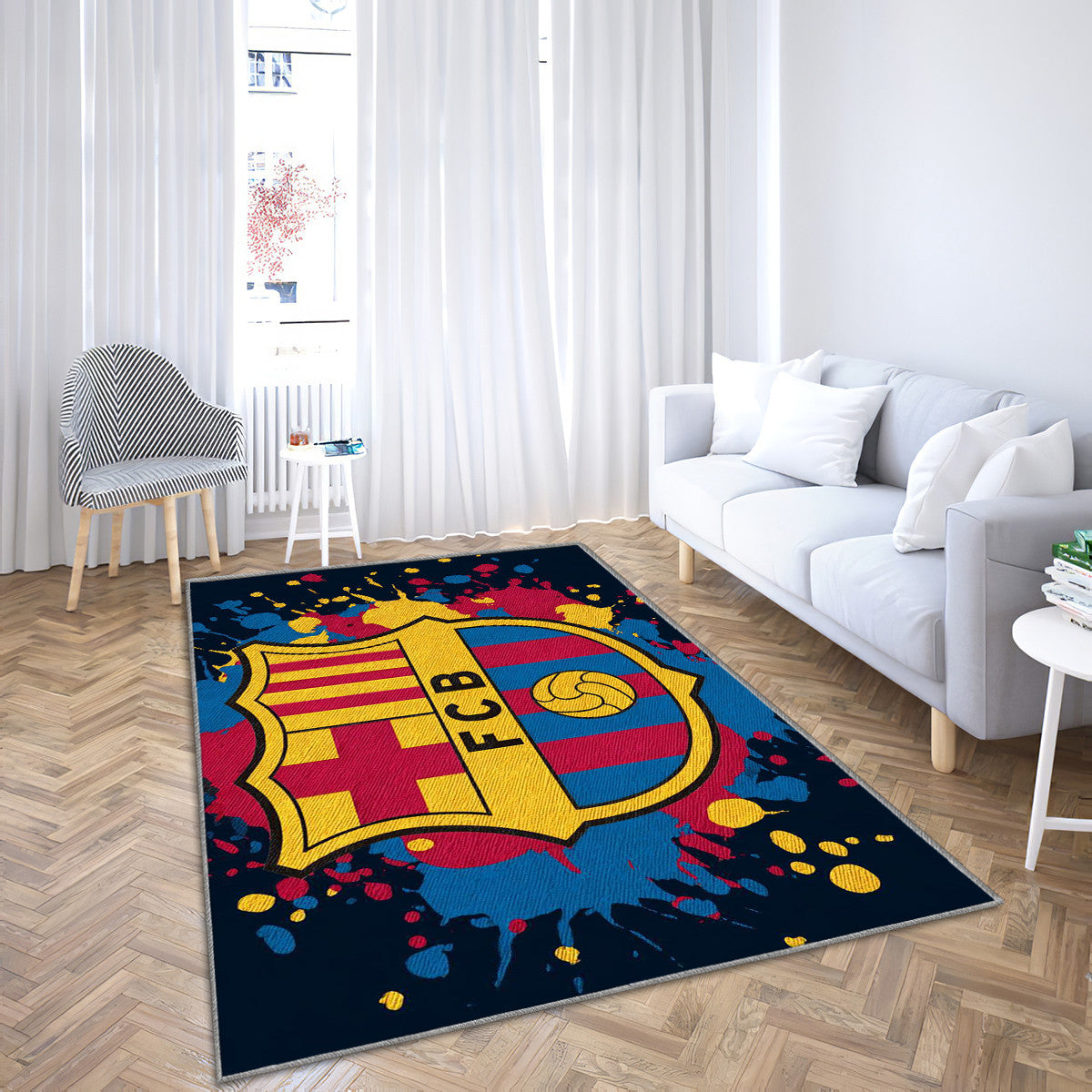 FC Barcelona Woven TeamCrest 4