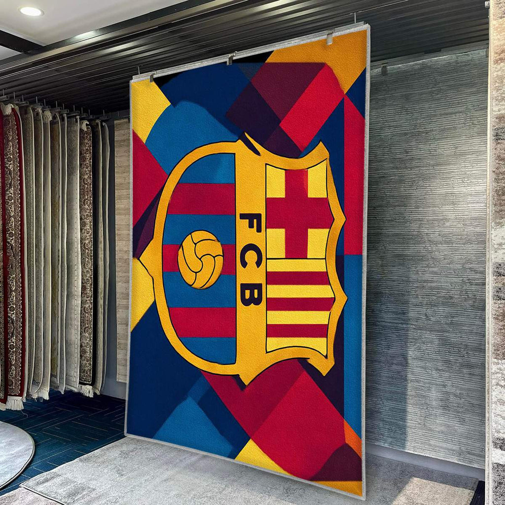 FC Barcelona Modern Geometric 30