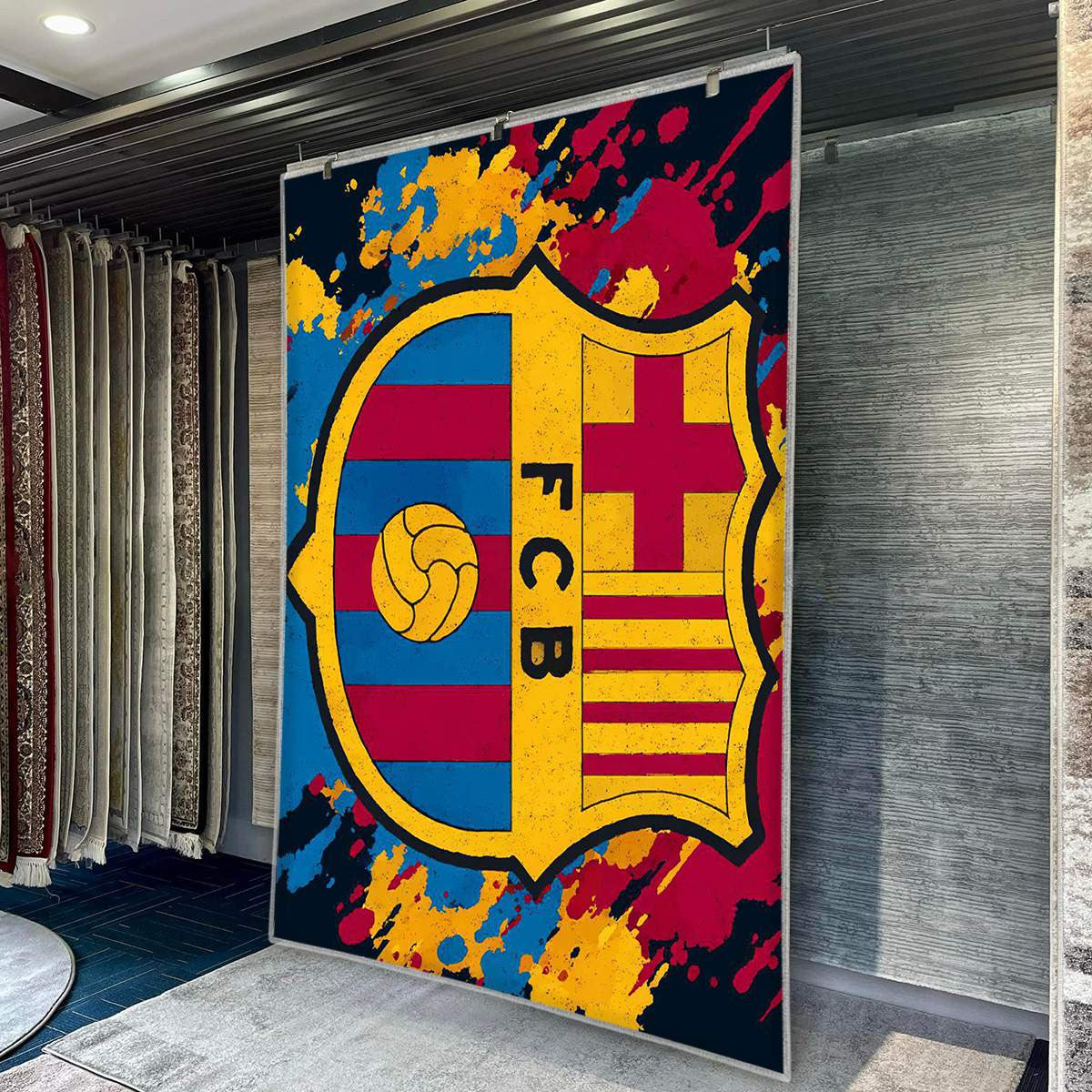 FC Barcelona Woven TeamCrest 5