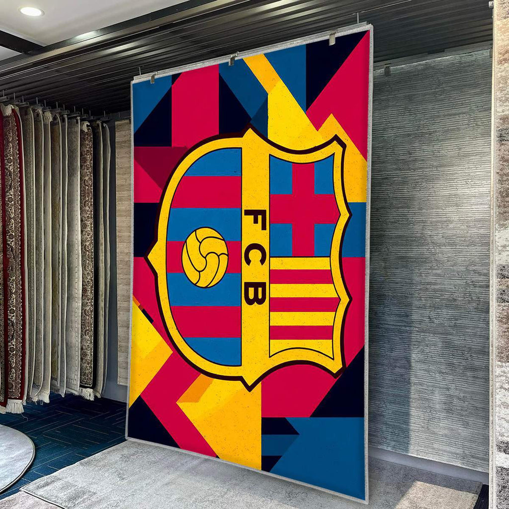FC Barcelona Modern Geometric 25