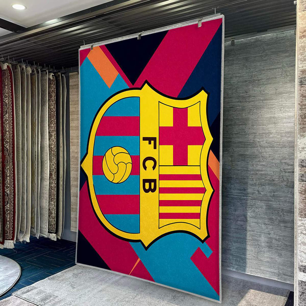 FC Barcelona Modern Geometric 32