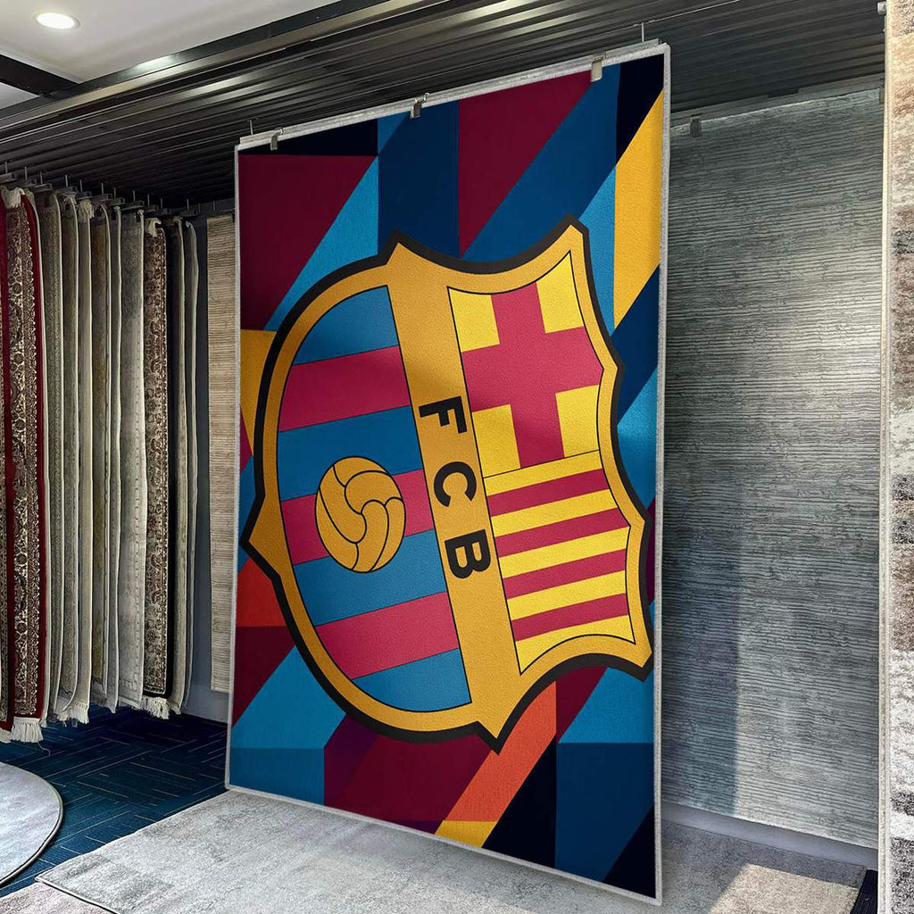 FC Barcelona Modern Geometric 33