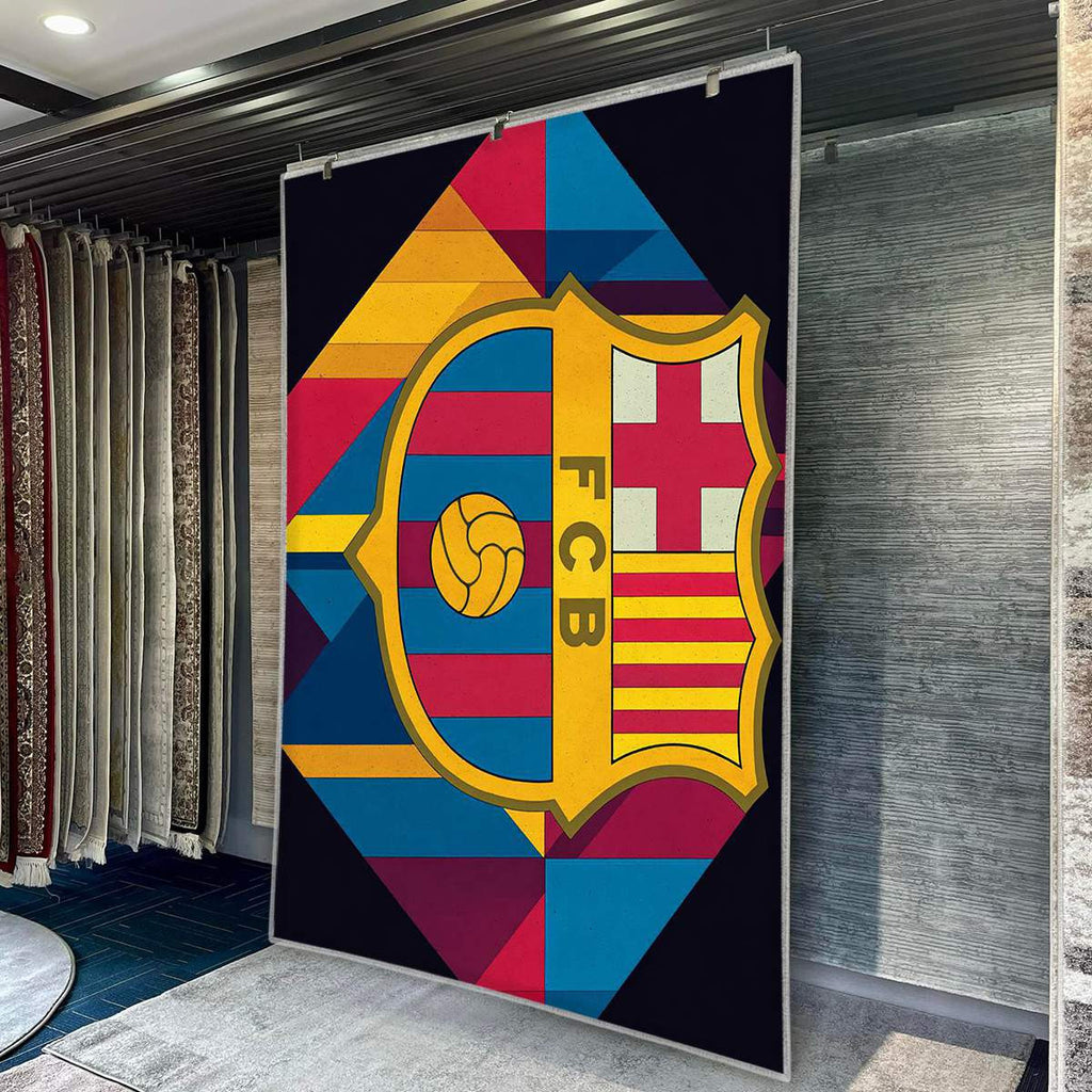 FC Barcelona Modern Geometric 10