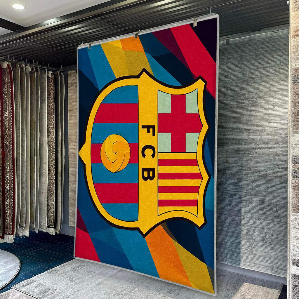 FC Barcelona Modern Geometric 17