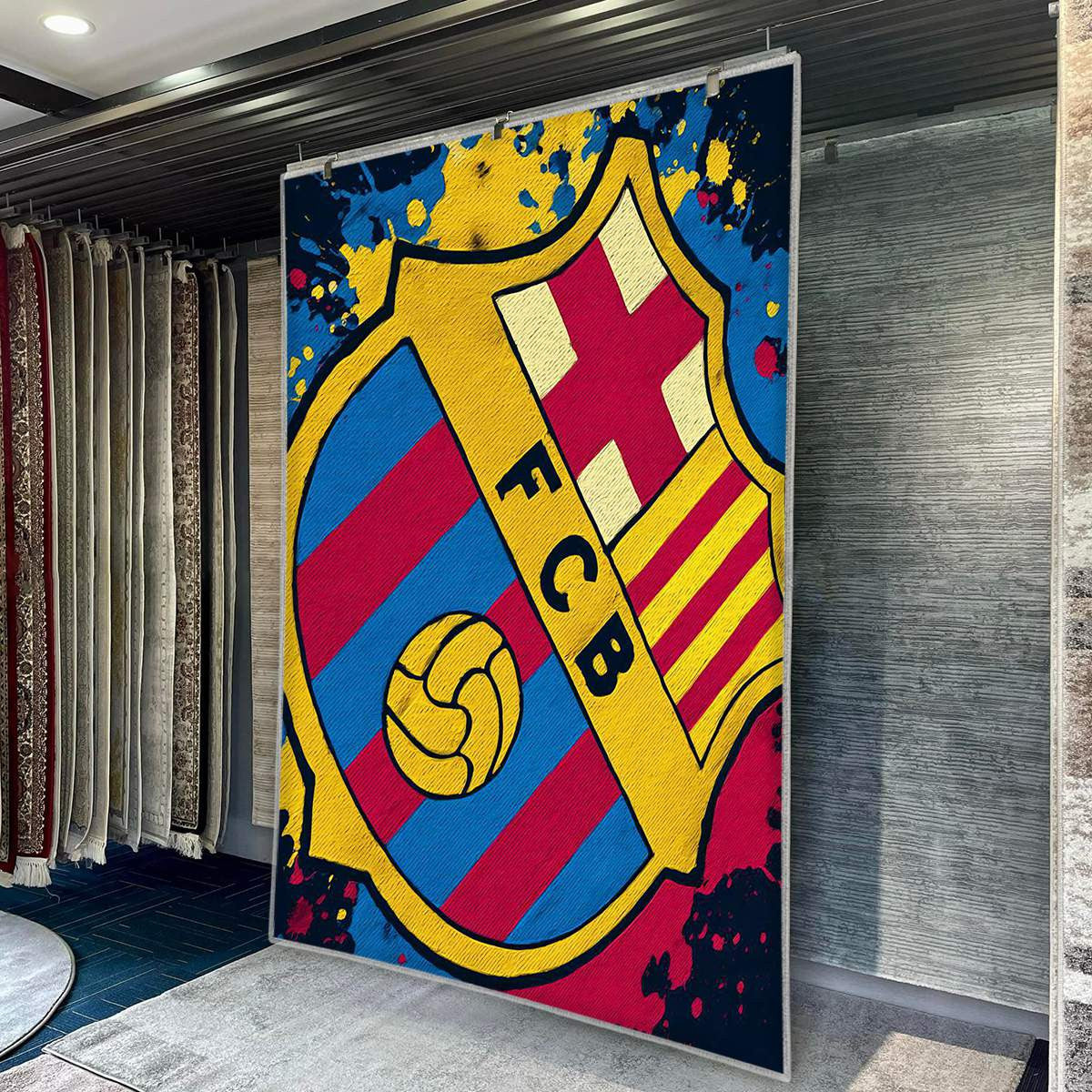 FC Barcelona Woven TeamCrest 1