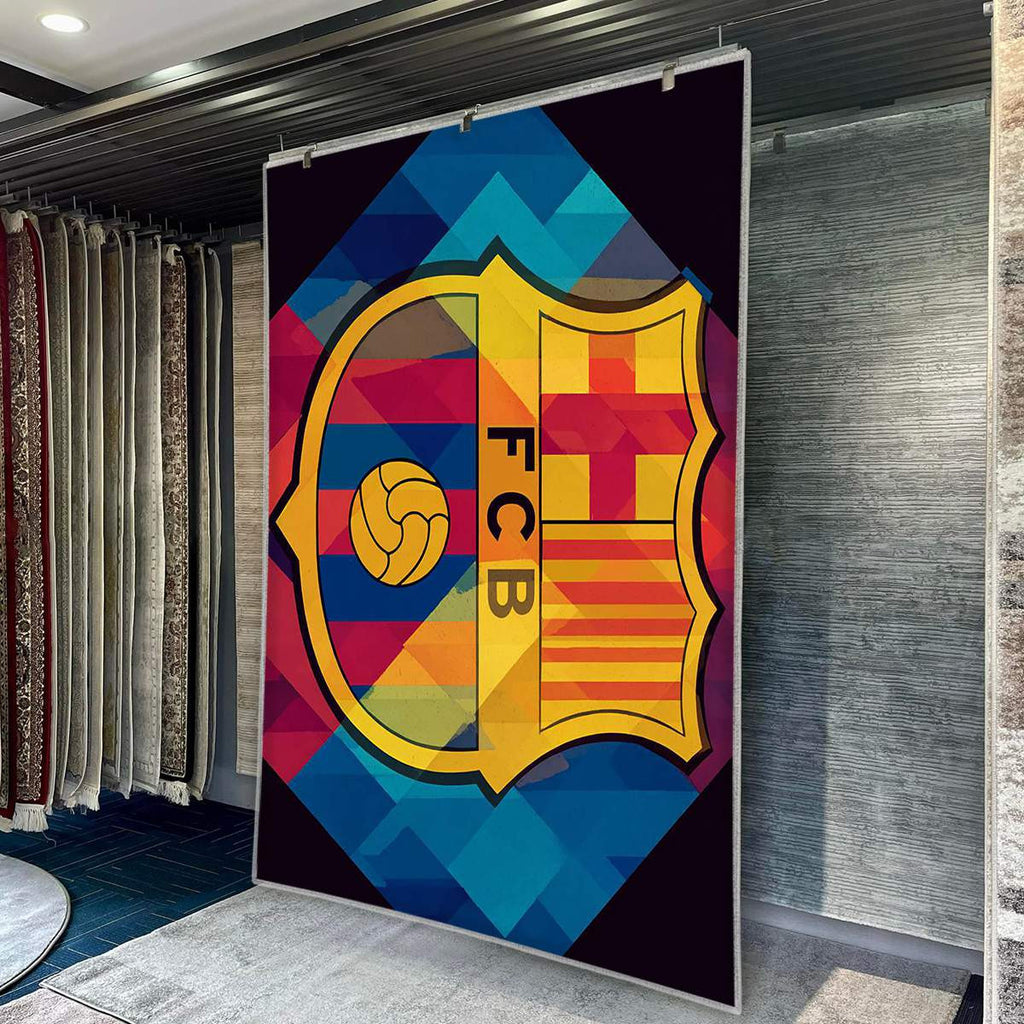 FC Barcelona Modern Geometric 15
