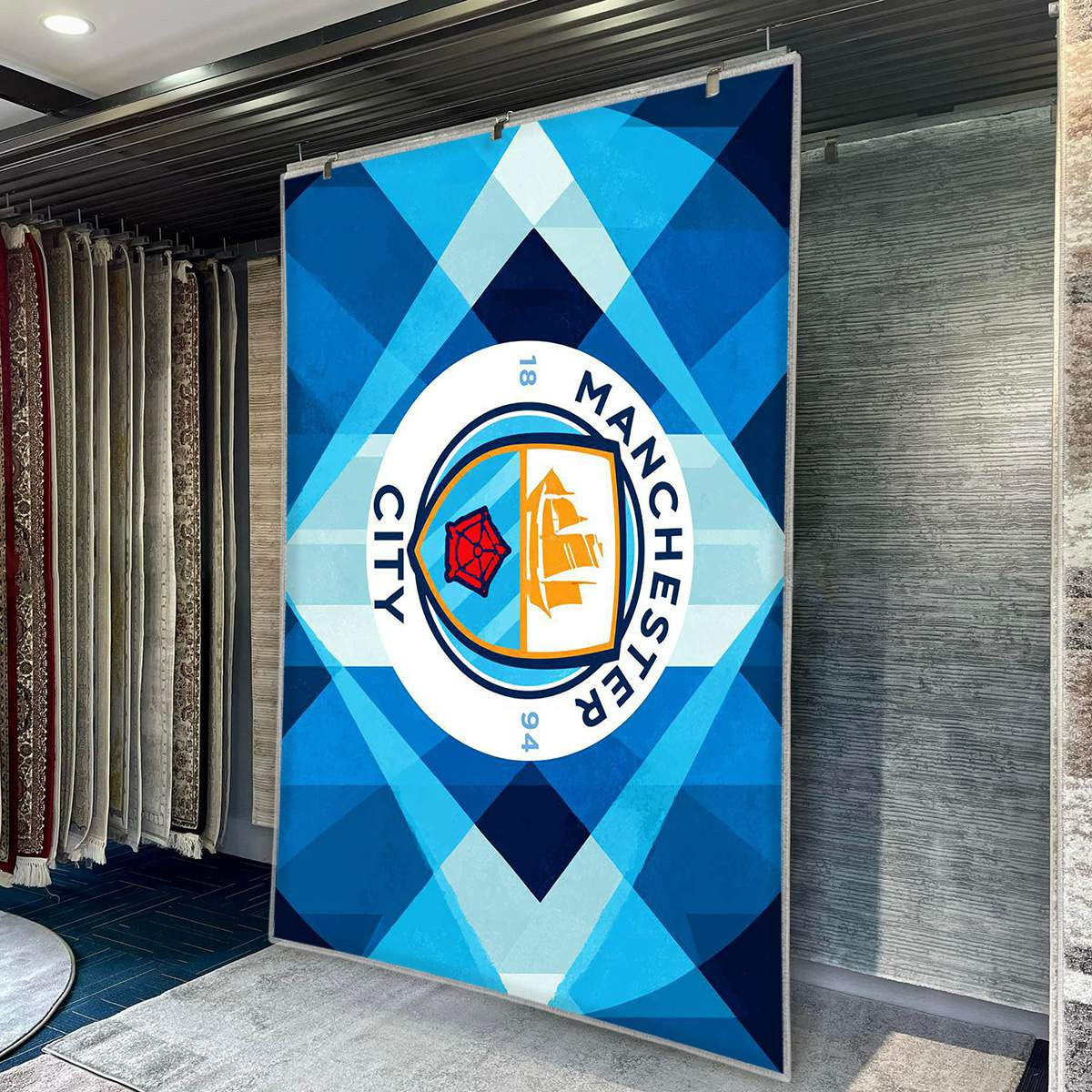 Manchester City Moderne Vintage Logo