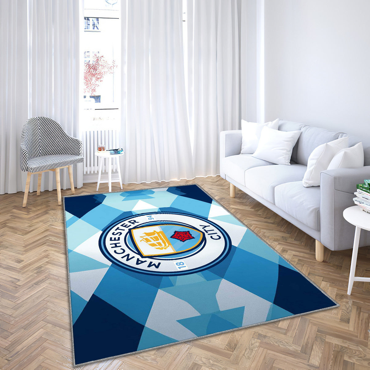 Manchester City Moderne Dynamique Logo