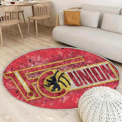 1 Fc Union Berlin Club de Football Allemand Berlin Tapis Sol - Tapis De Salon, Football 2 Bundesliga Gris Tapis Art, Tapis pour la décoration de la maison