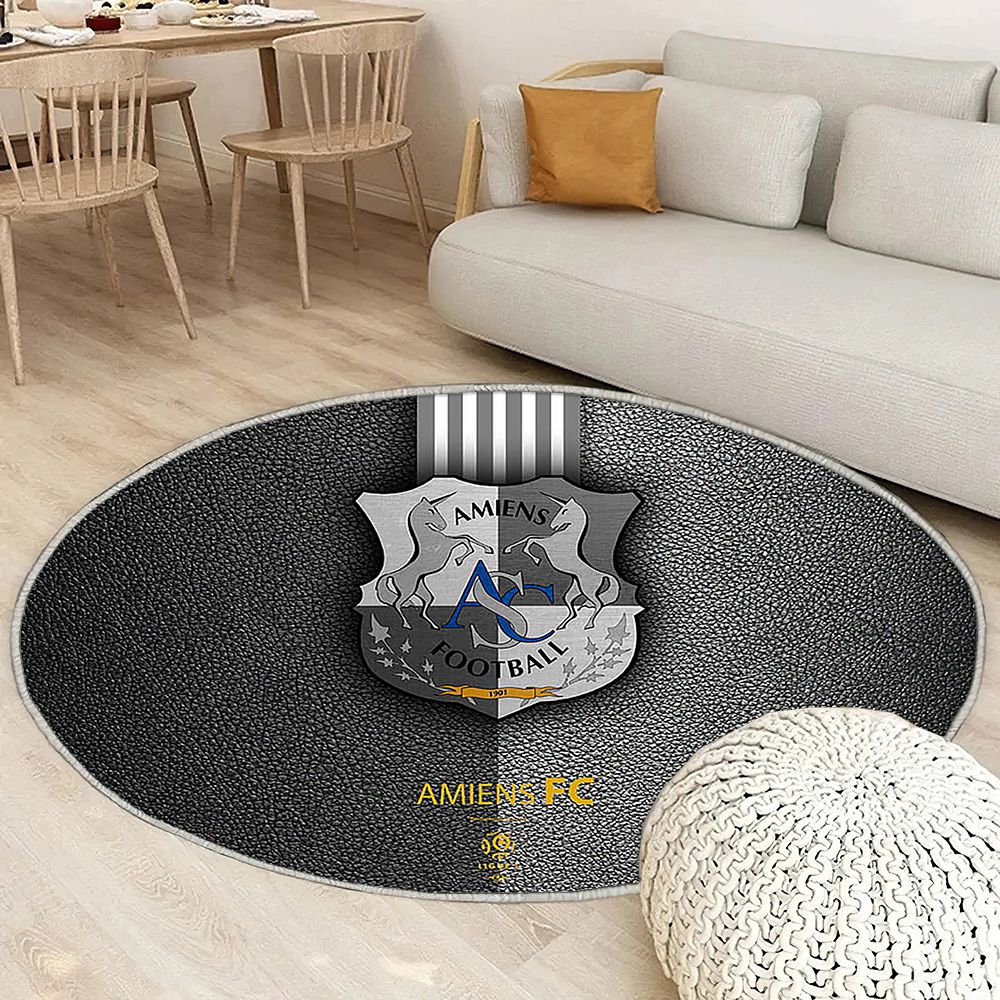 Amiens Fc Club Français de Football Tapis Sol - Tapis De Salon, France Tapis Art, Tapis pour la décoration de la maison