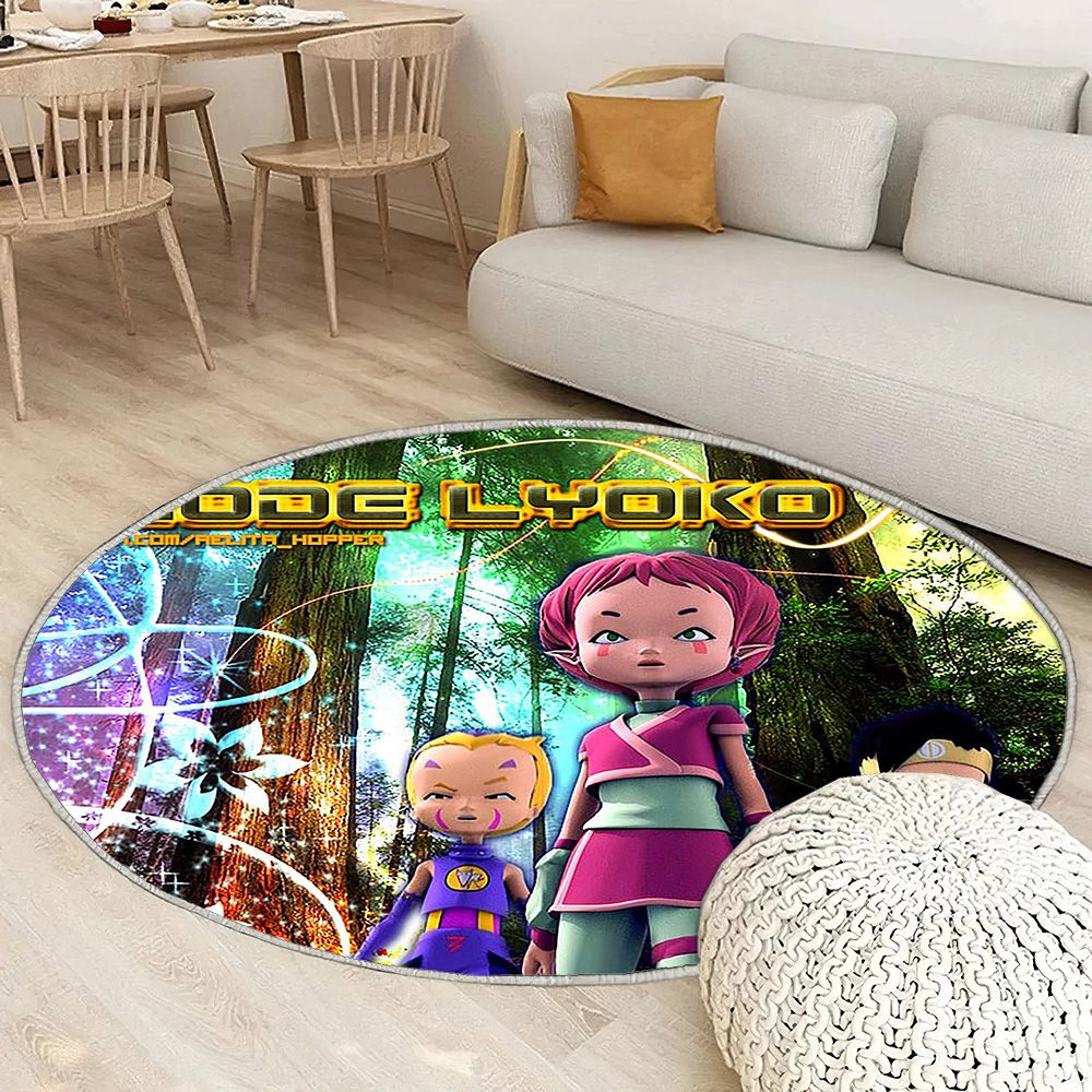 Un monde sans danger Tapis Sol - Tapis De Salon, français Tapis Art, Tapis pour la décoration de la maison