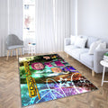 Un monde sans danger Tapis Sol - Tapis De Salon, français Tapis Art, Tapis pour la décoration de la maison