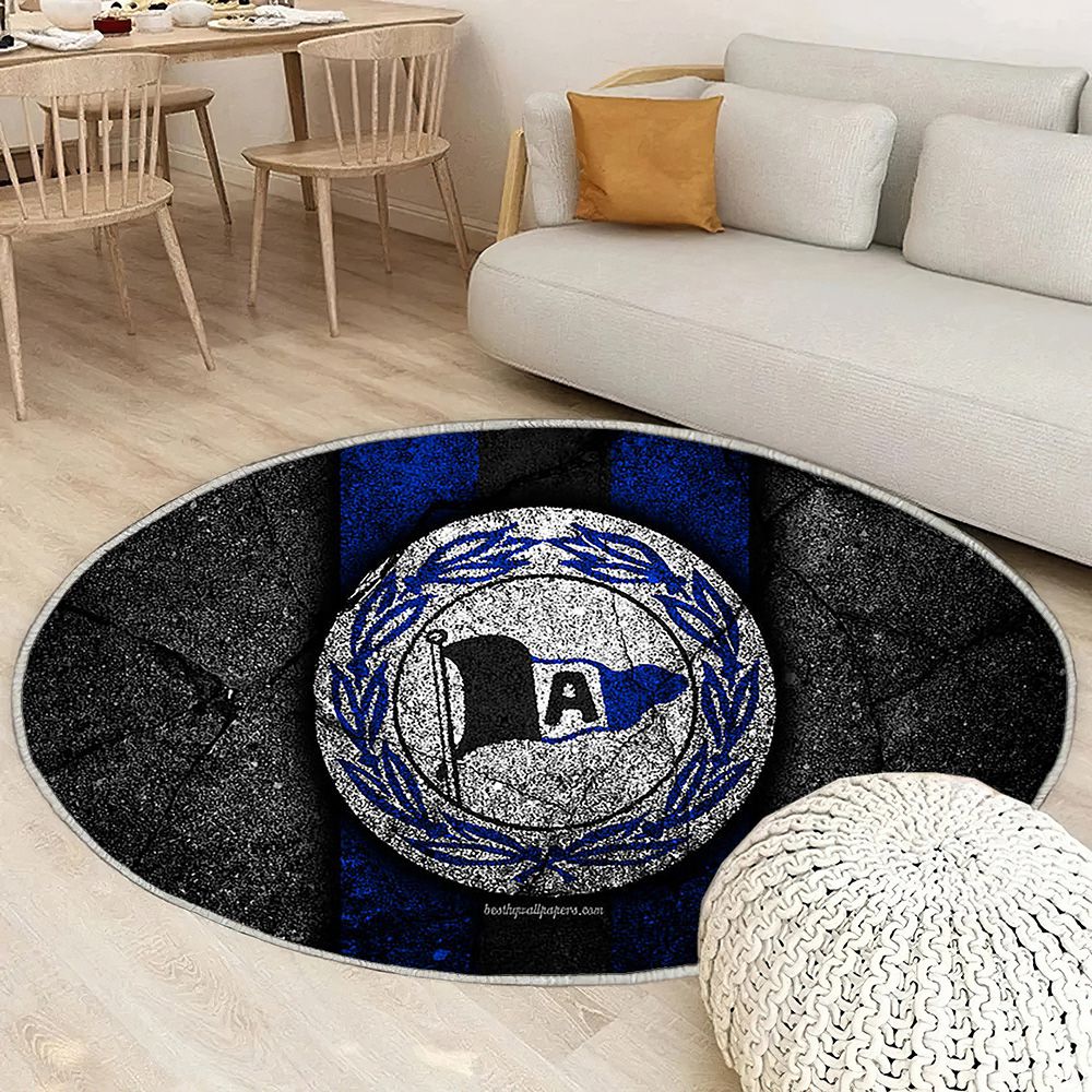 Arminia Bielefeld Fc Grunge Tapis Sol - Tapis De Salon, Bundesliga 2Équipe allemande de football Tapis Art, Tapis pour la décoration de la maison