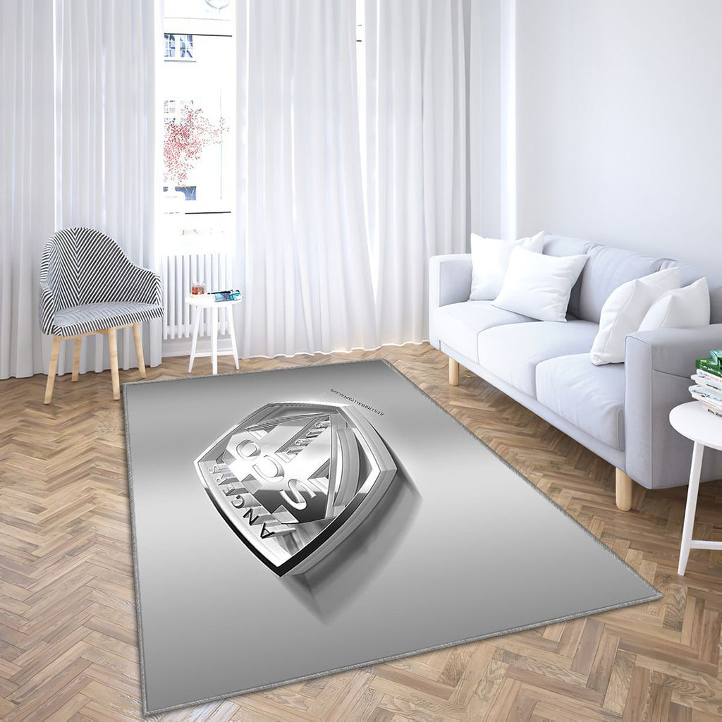 Angers Sco Tapis Sol - Tapis De Salon, Football Français Tapis Art, Tapis pour la décoration de la maison