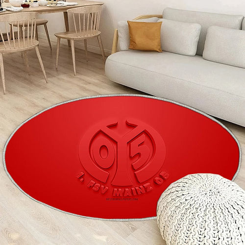 1 Fsv Mayence 05 Tapis Sol - Tapis De Salon, Club de Football allemand Tapis Art, Tapis pour la décoration de la maison