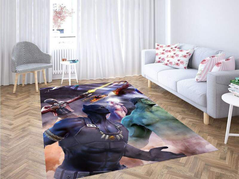 black panther marvel heroes carpet