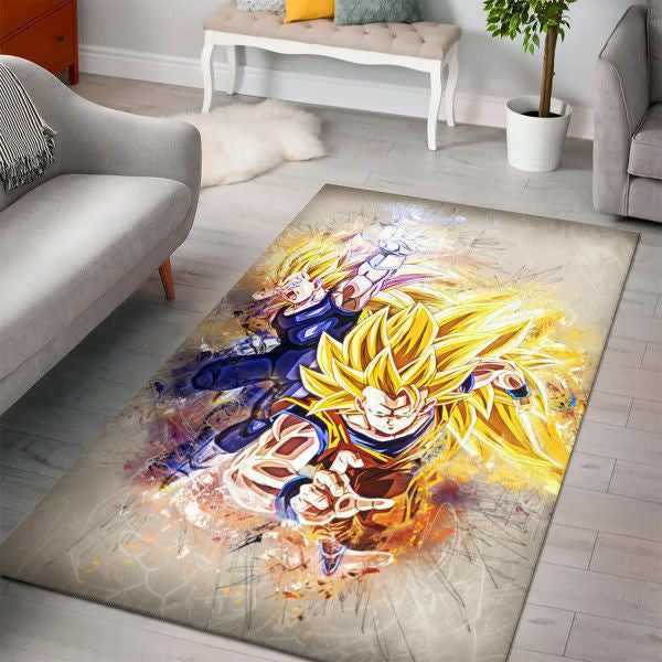 Son Goku Vs Cadic Vegeta Saiyans Dragon Ball Z 001