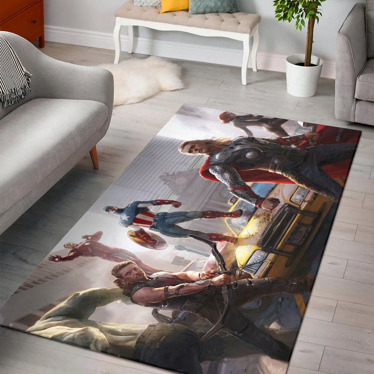 the Avengers concept art
