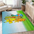 Torchic Pika chu Mudkip And Treecko Near A Tree Stump Video Game