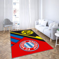 Bayern Munich Tapis Sol - Tapis De Salon, Borussia Dortmund Coupe d'Allemagne Bundesligas Tapis Art, Tapis pour la décoration de la maison