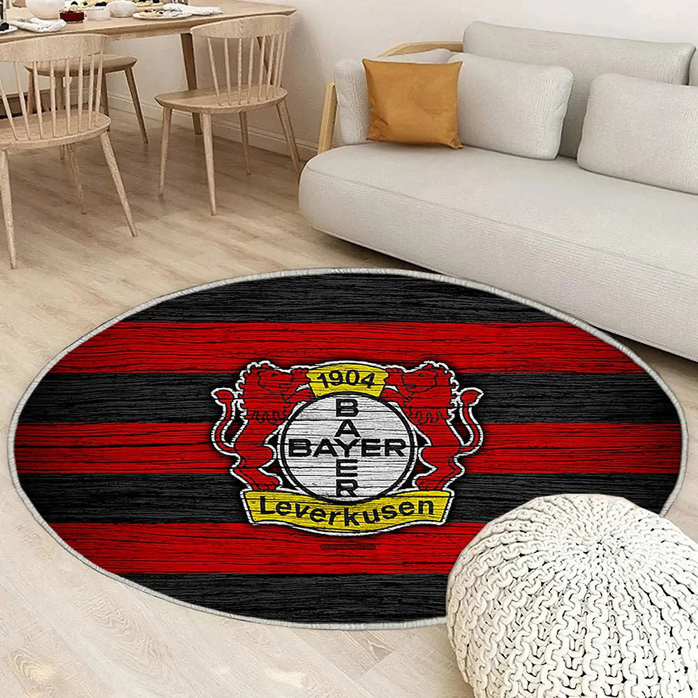 Bayer Leverkusen Bundesliga Tapis Sol - Tapis De Salon, Allemagnefc Bayer 04 Leverkusen Tapis Art, Tapis pour la décoration de la maison