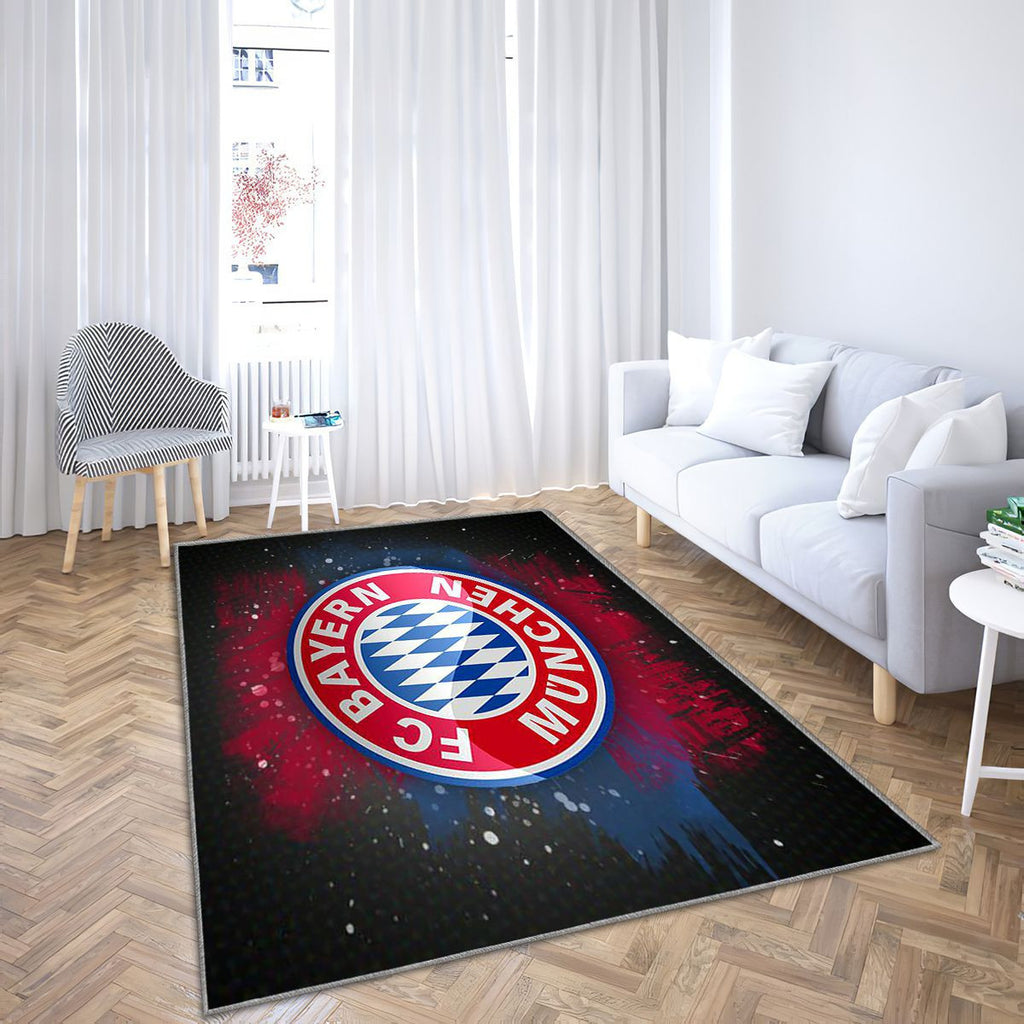 Bayern Munich Tapis Sol - Tapis De Salon, Bundesliga Allemagne Tapis Art, Tapis pour la décoration de la maison