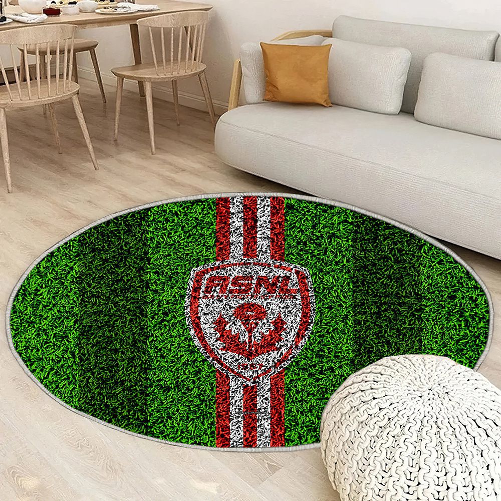 Comme Nancy Logo Tapis Sol - Tapis De Salon, Football Français Tapis Art, Tapis pour la décoration de la maison