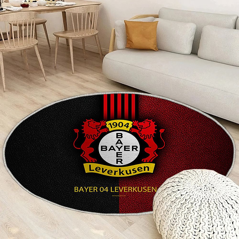 Bayer 04 Leverkusen Fc Club de football allemand Tapis Sol - Tapis De Salon, Championnats d'Allemagne d'Allemagne Tapis Art, Tapis pour la décoration de la maison