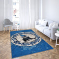 Dsc Arminia Bielefeld Club de football allemand Bielefeld Tapis Sol - Tapis De Salon, Football 2 Bundesliga Bleu Tapis Art, Tapis pour la décoration de la maison