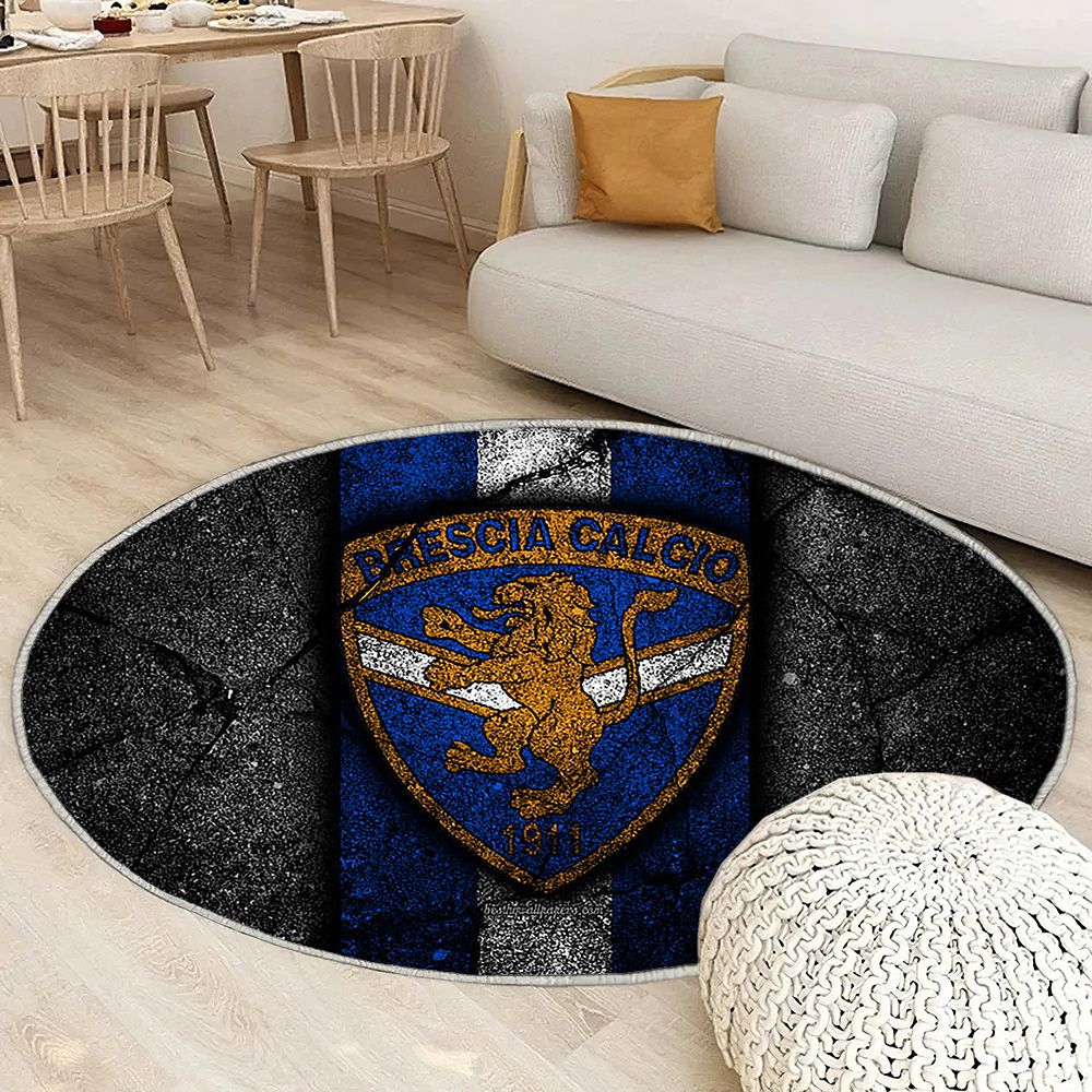 Brescia Fc Tapis Sol - Tapis De Salon, Serie B Football Tapis Art, Tapis pour la décoration de la maison