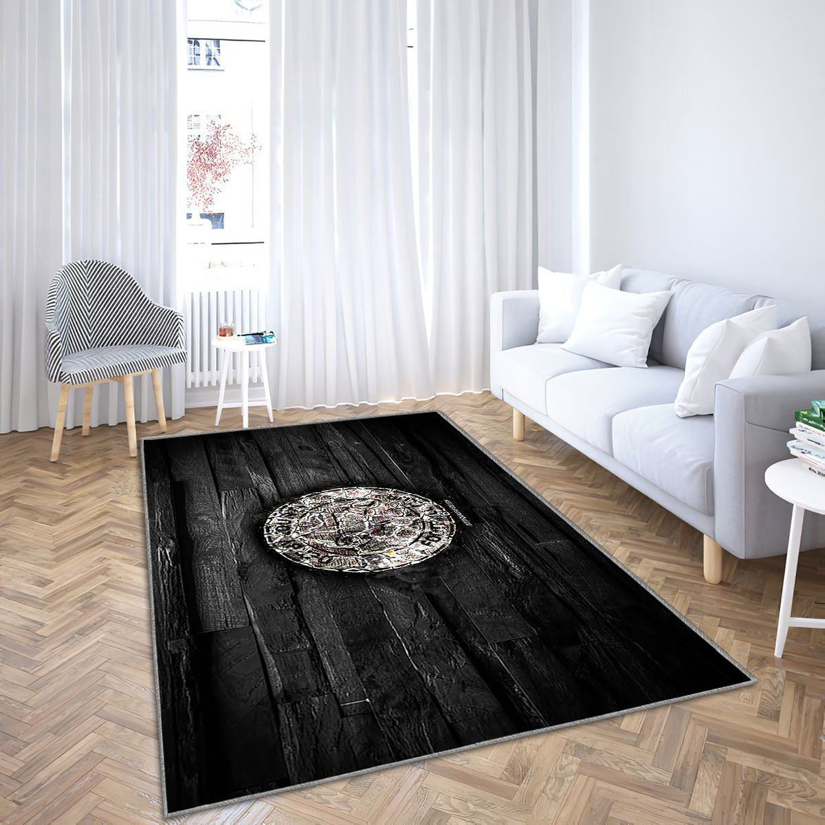 Derby County Fc Tapis Sol - Tapis De Salon, Angleterre Burningchampionshipderby County Tapis Art, Tapis pour la décoration de la maison