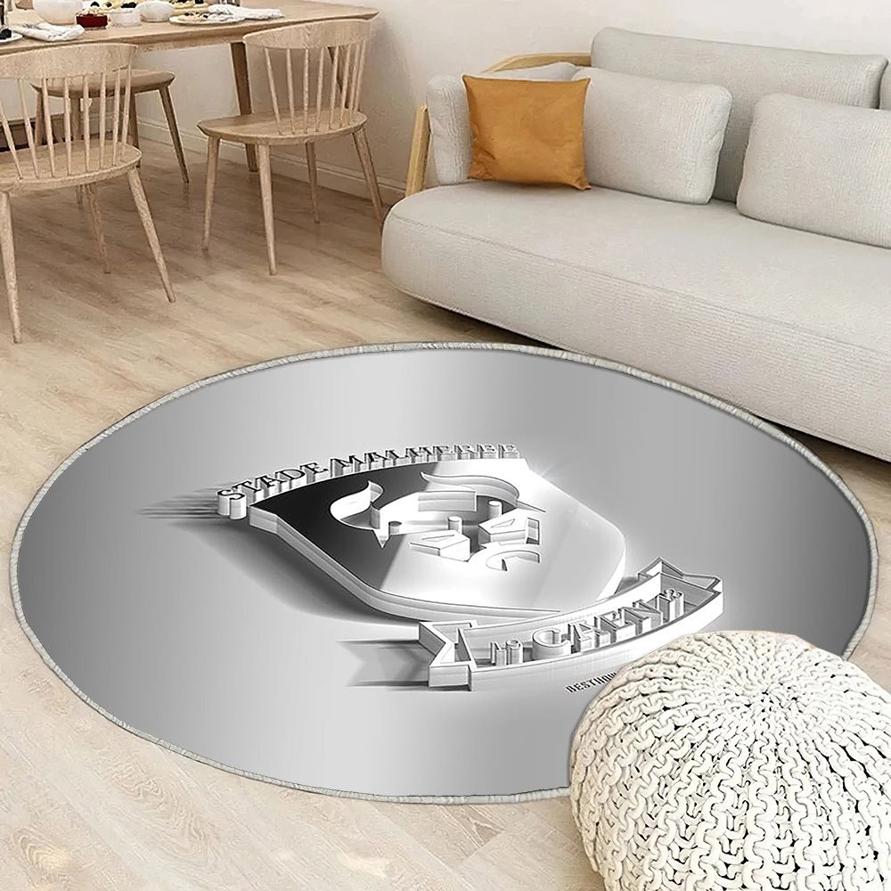 Caen Fc Tapis Sol - Tapis De Salon, New3D Steelfrench Football Tapis Art, Tapis pour la décoration de la maison
