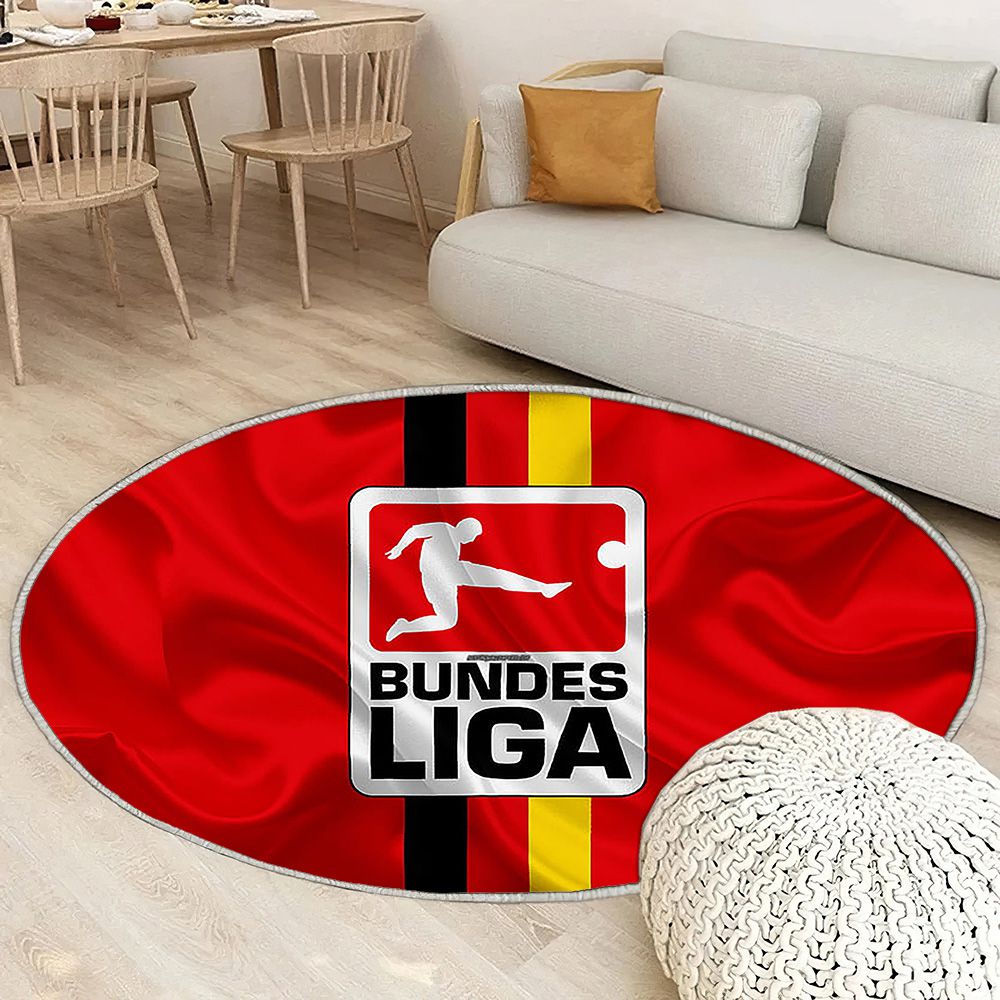 Logo de la Bundesliga Tapis Sol - Tapis De Salon, Ligue allemande de football Tapis Art, Tapis pour la décoration de la maison